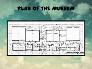 PLAN OF THE MUSEUM
 
