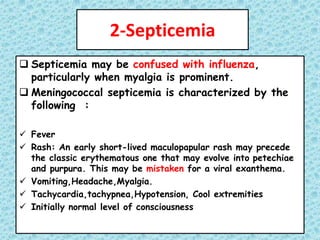 update in meningeococcemia 2024 for pediatric and infectious diseases ...