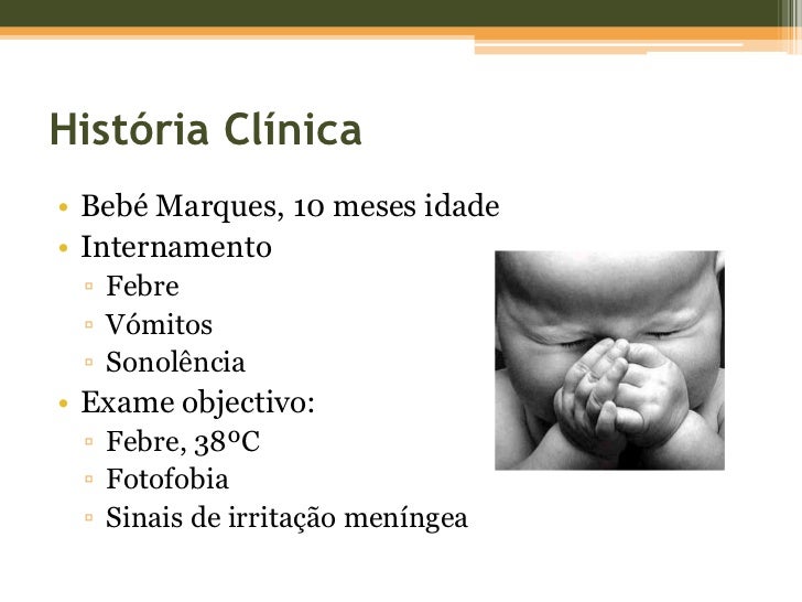 Exame meningite