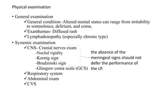 Meningitis | PPTX