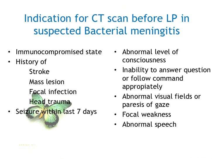 Pathway Meningitis