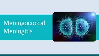Meningococcal
Meningitis
 