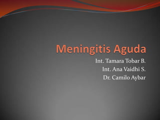 Meningitis Aguda 
