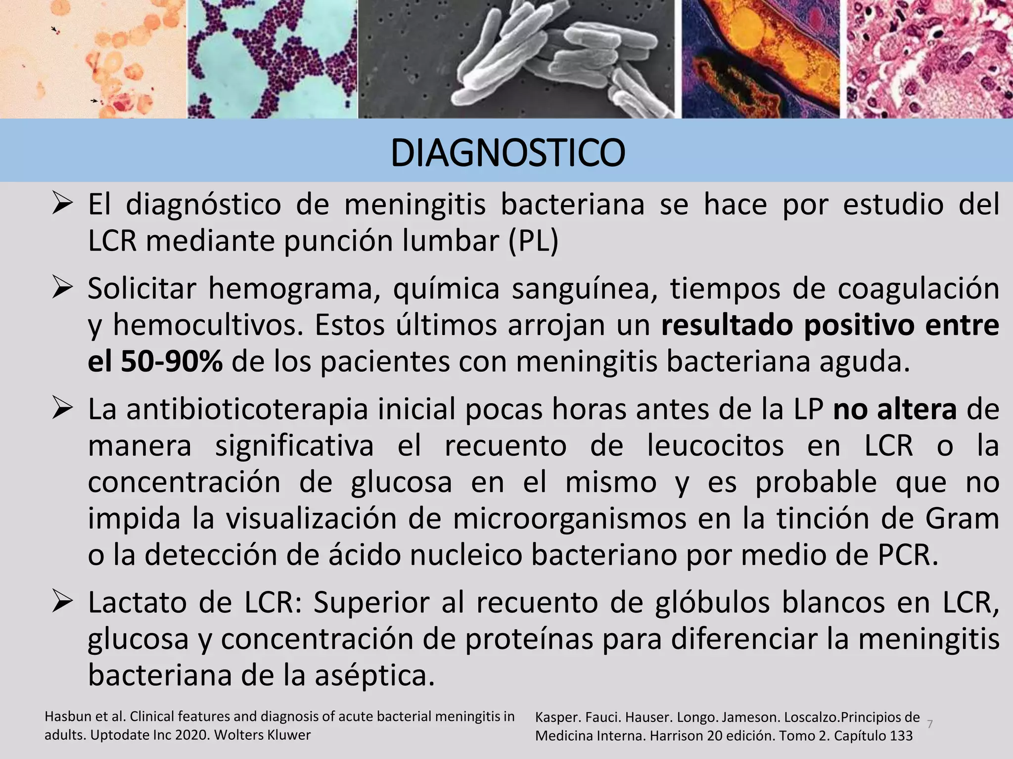 MENINGITIS BACTERIANA AGUDA & ABSCESO CEREBRAL | PPTX