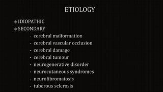 Meningitis, encephalitis, seizure disorder, epilepsy
