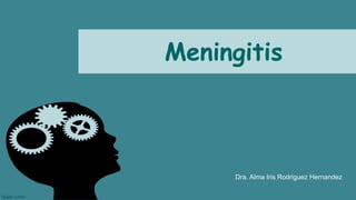 Meningitis
Dra. Alma Iris Rodriguez Hernandez
 