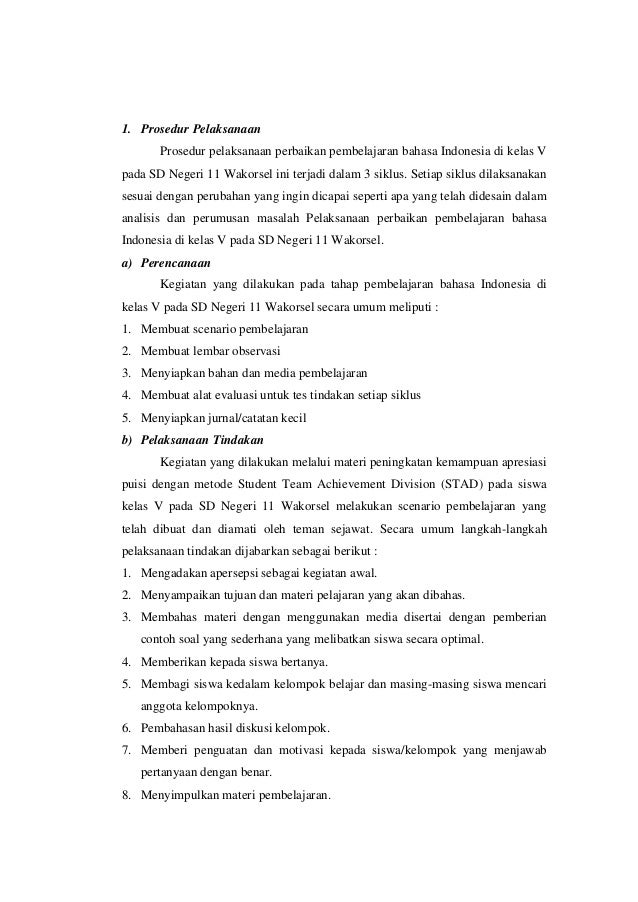 Meningkatkan hasil belajar apresiasi puisi