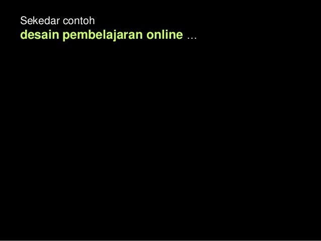 Meningkatkan Interaktivitsa Pembelajaran Online