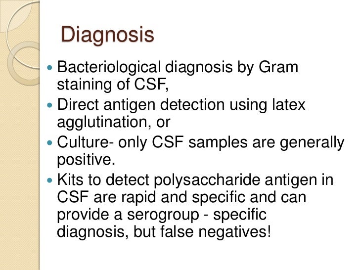 meningitis diagnosis