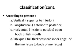 MENISCUS 2745236382575687647634TEAR[1].pptx