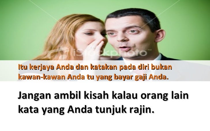 Menjadi pekerja cemerlang