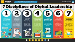 Materi abuabbad.comMenjadi Pemimpin Di Era Digital
 