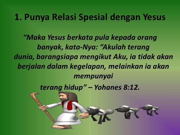 Menjadi terang yang  efektif