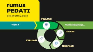 rumus
PEDATI
CHAERUMAN, 2019
 