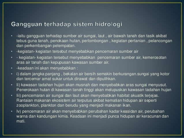Geo Penggal 3 Gangguan Dan Perubahan Pada Sesuatu Sistem