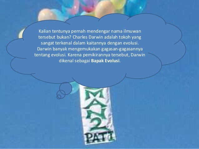 Menjelaskan teori prinsip mekanisme evolusi biologi