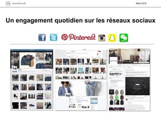 Mars 2016
Un engagement quotidien sur les réseaux sociaux
 