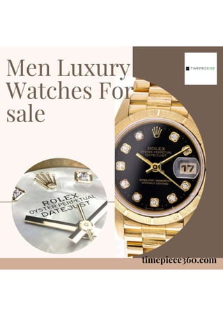 Men Luxury Watches For sale.pdf