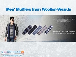 Men’ Mufflers from Woollen-Wear.in
 