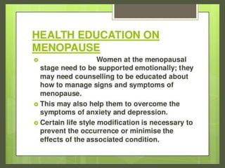 Menopause