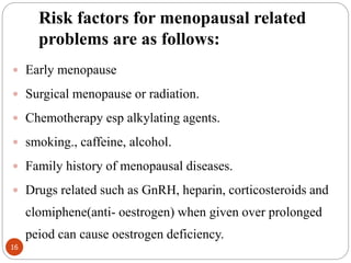menopause.pptxfor bscnursing students pdf. | PPTX