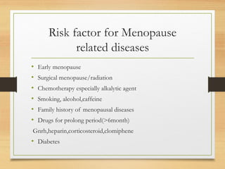 Menopause. . | PPTX
