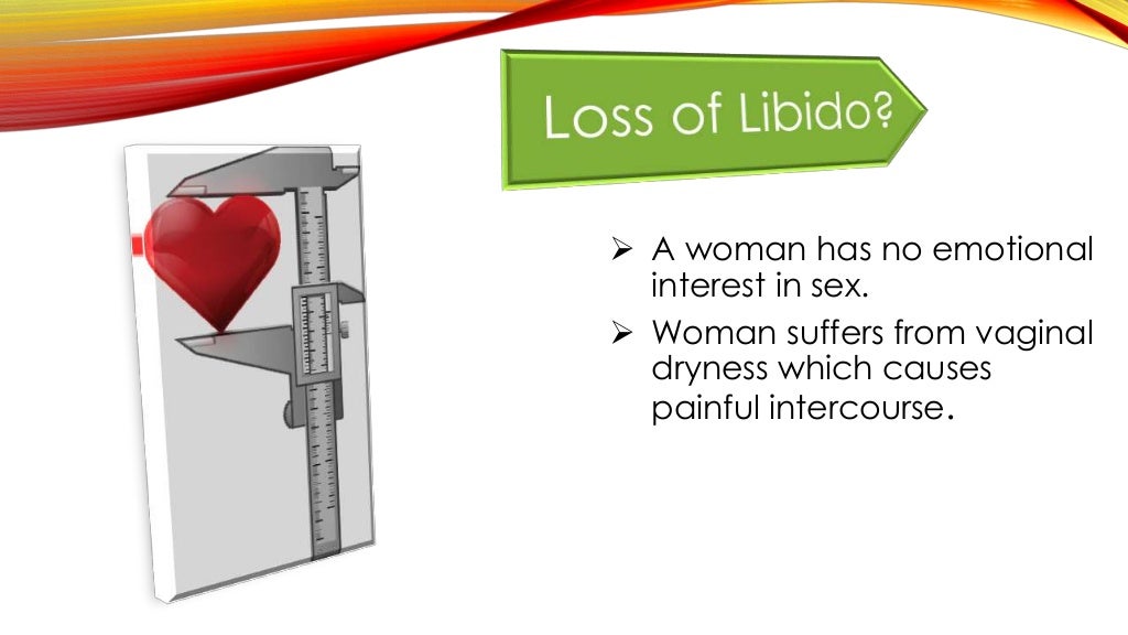 Menopause and Loss of Libido
