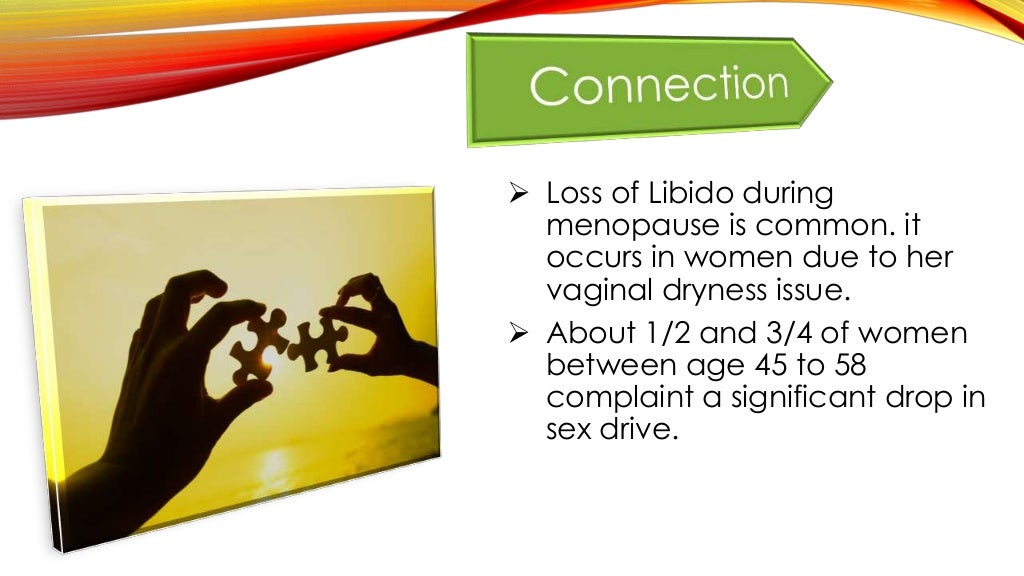 Menopause and Loss of Libido