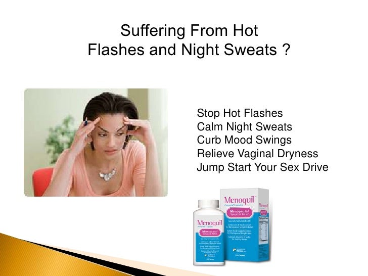 Stop Hot Flashes with Menoquil and Gives Natural Menopausal Relief