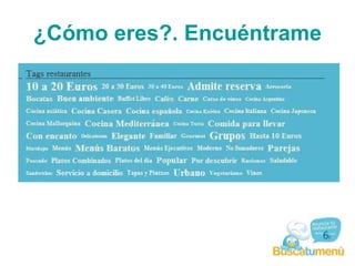 ¿Cómo eres?. Encuéntrame 