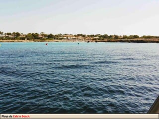Playa de Cala´n Bosch.
 