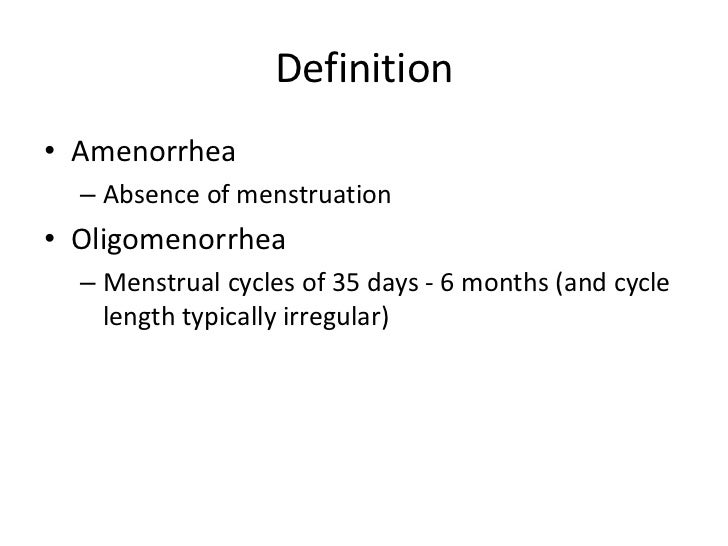 Menorrhagia