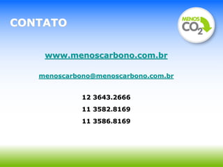 Menos Carbono Apresentação