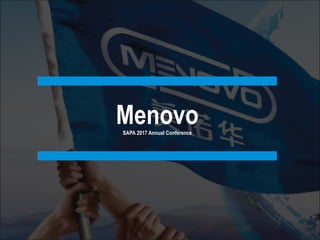 MenovoSAPA 2017 Annual Conference
 