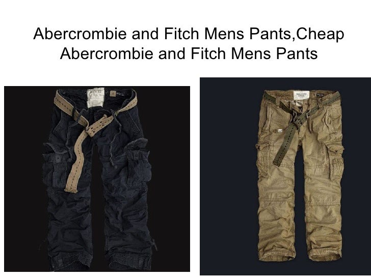 abercrombie mens cargo pants