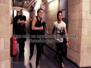 Que está na arquibancada da vida,
       Torcendo por mim
 