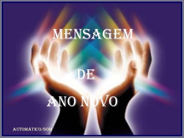 Mensagem de Ano Novo
