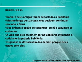 COMO CONHECER O QUE DEUS TEM PARA NÓSÊxodo 20O Quinto mandamento nos orienta a honrarmos nosso Pais e as autoridades constituídas por Deus