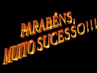 A todos os formandos:

Vibrem com suas vitórias e saibam
que sempre existirá algo mais a ser
conquistado, pois, por mais árdua
que seja a luta, por mais distante
que um ideal se apresente, por mais
difícil que seja a caminhada, existe
sempre uma maneira de vencer: a
nossa Fé."
 
