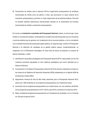 Mensaje Presupuesto 2019 primera-version