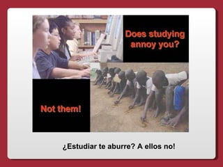 ¿Estudiar te aburre? A ellos no!
 