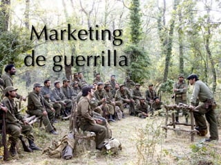 @fernandojohann
Marketing
de guerrilla
 