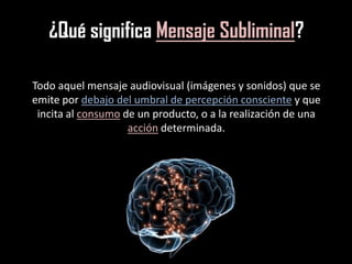 Mensajes subliminales