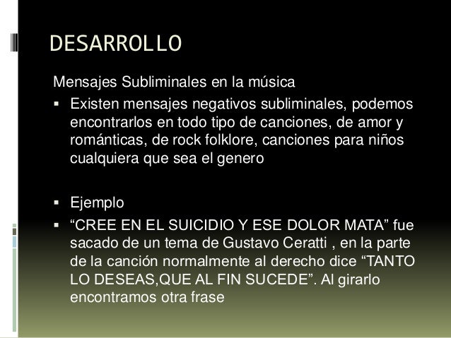 Mensajes subliminales