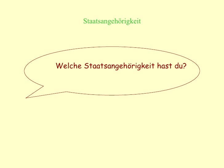 Use of kennenlernen