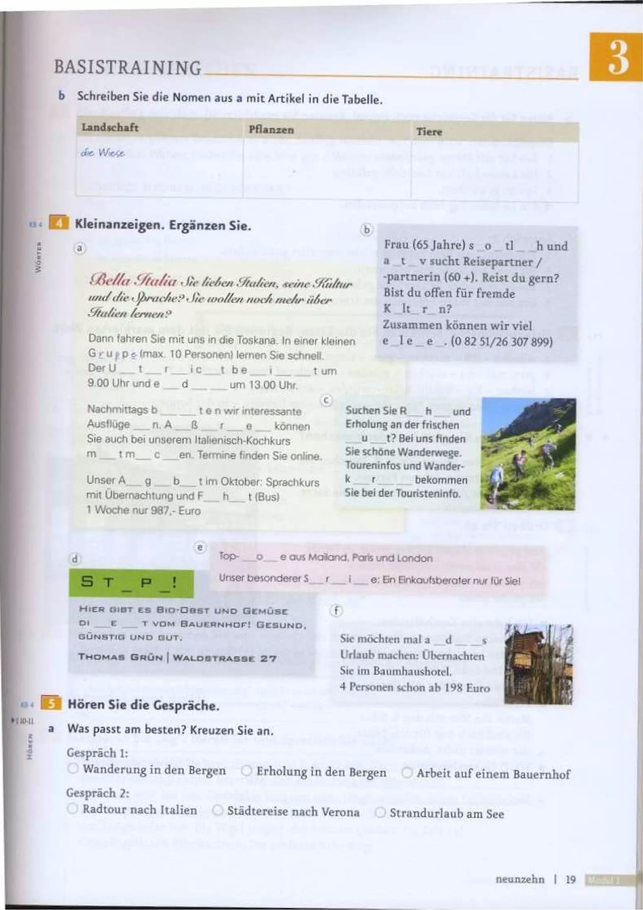 Menschen A2 1 Arbeitsbuch Menschen a2.1 arbeitsbuch | PDF