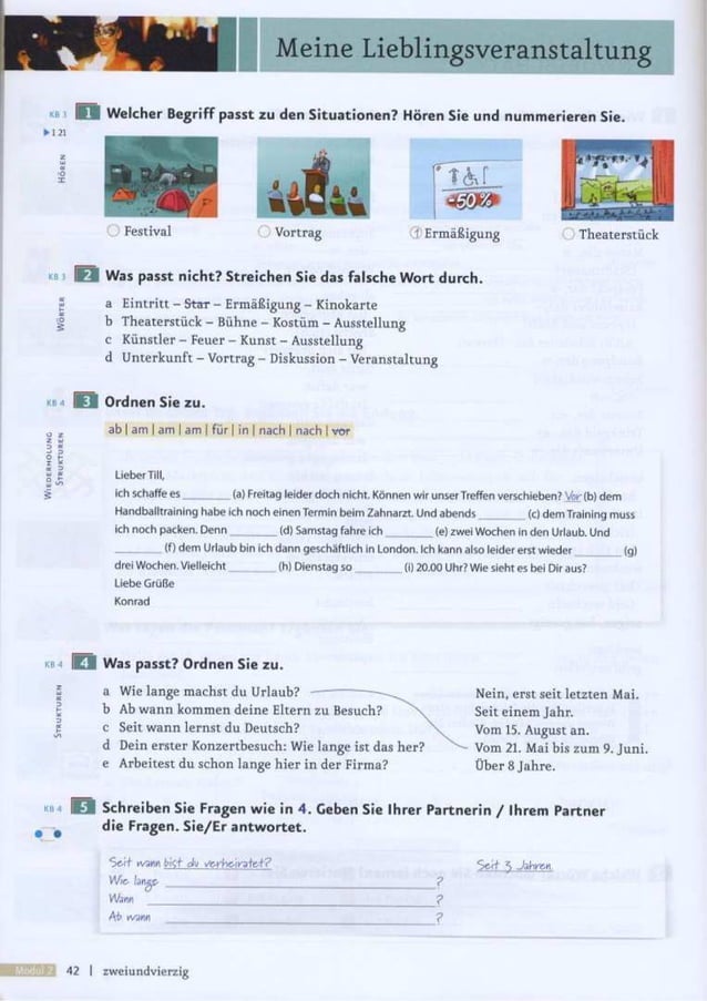 Menschen A2 1 Arbeitsbuch Menschen a2.1 arbeitsbuch | PDF