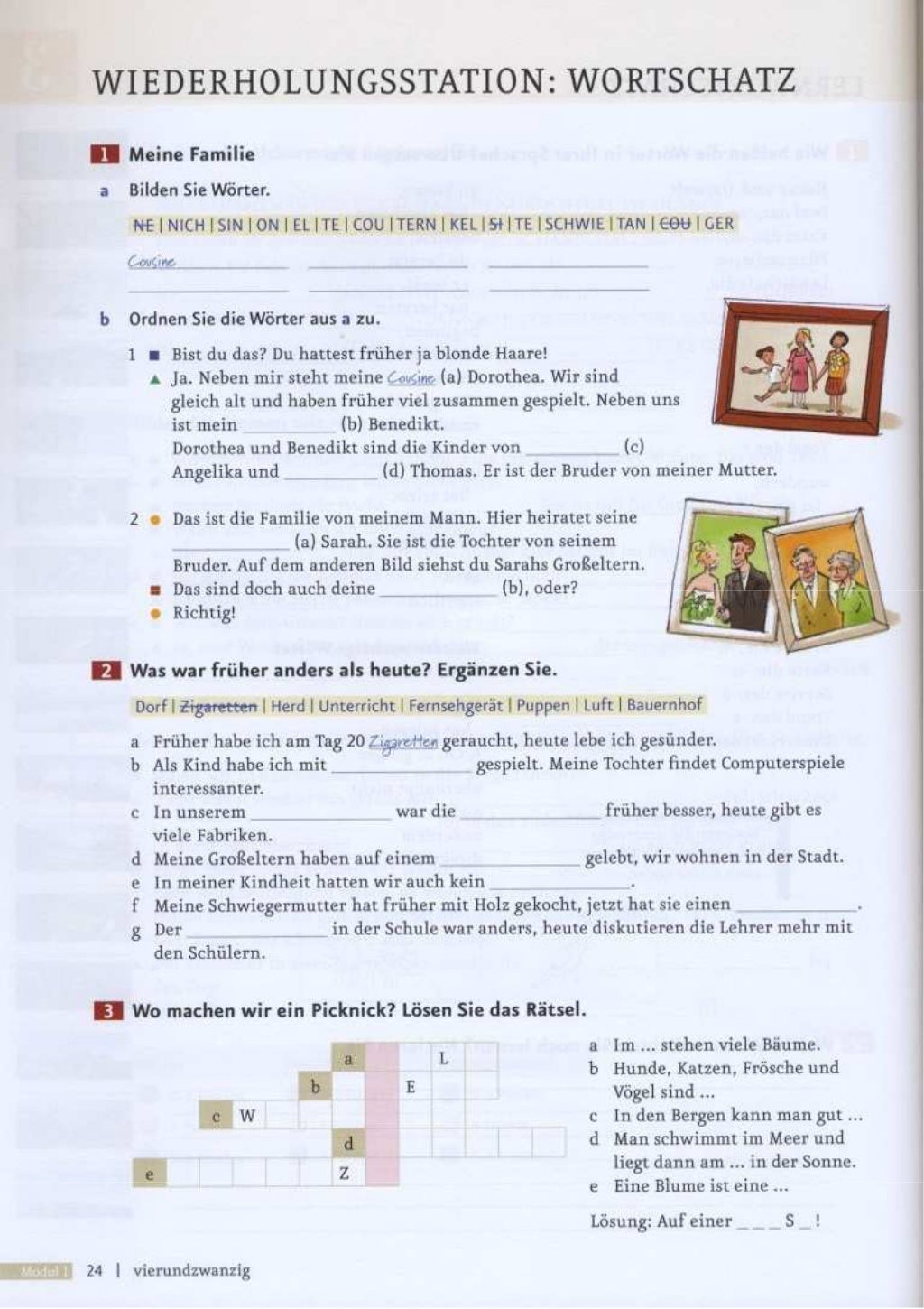 Menschen A2.1 Arbeitsbuch ответы
