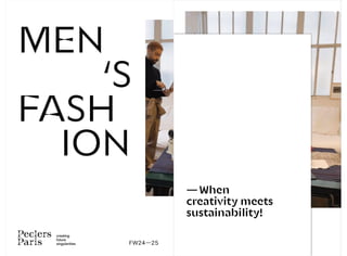 FW24-25 Men's Fashion trend book