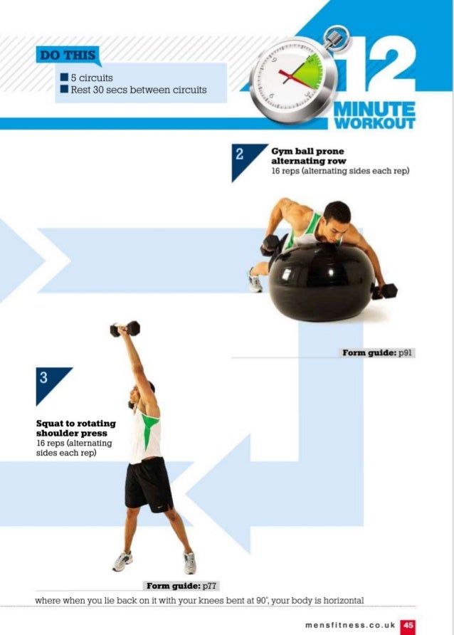 15 Minute Mens health 18 minute workout 